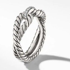 David Yurman Cable Loop Band Ring - size 8